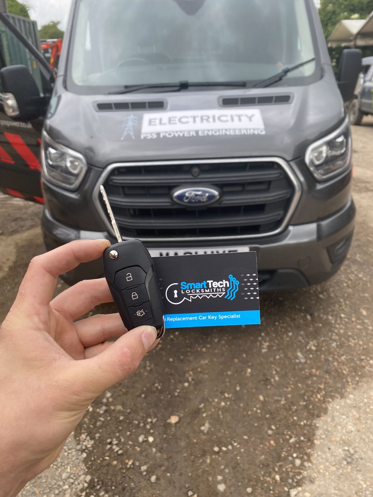 Ford Transit — Van remote key