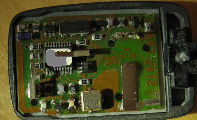 key fob pcb circuit