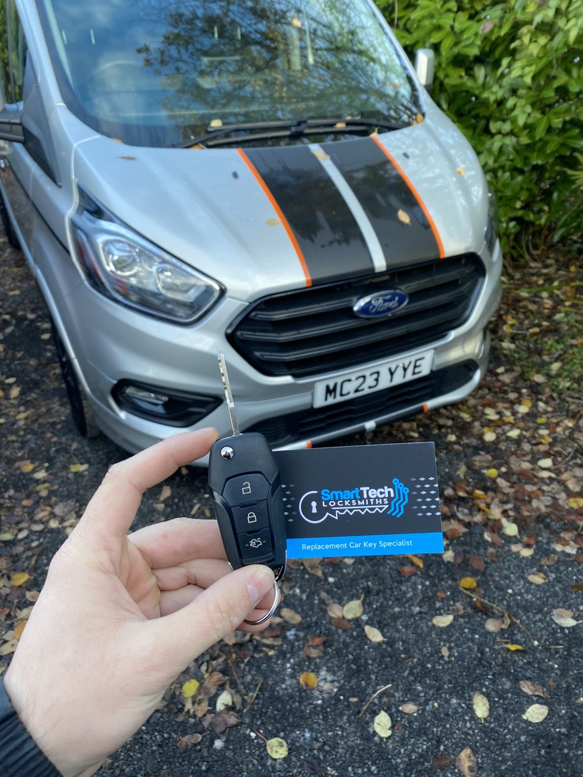 Ford Transit Custom — Van smart key