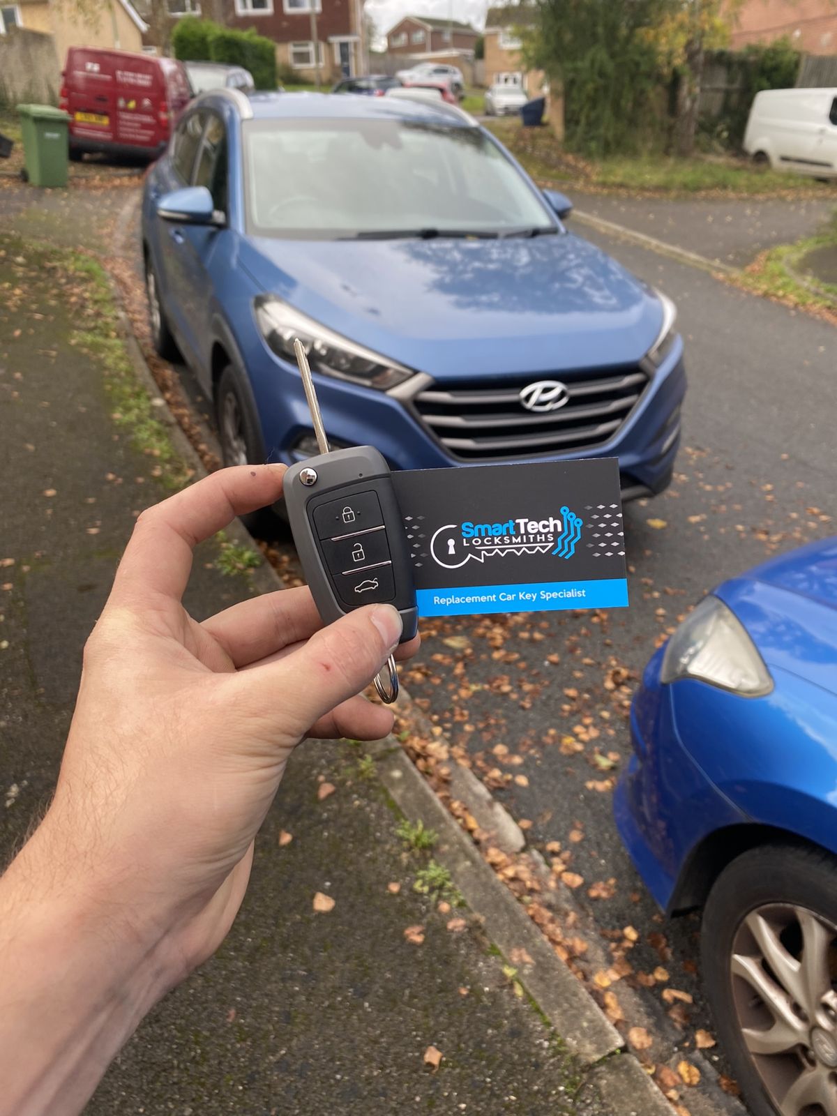 Hyundai Tucson — Replacement remote key