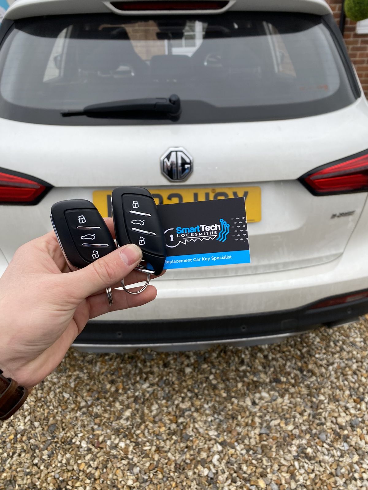 MG ZS — Spare remote key