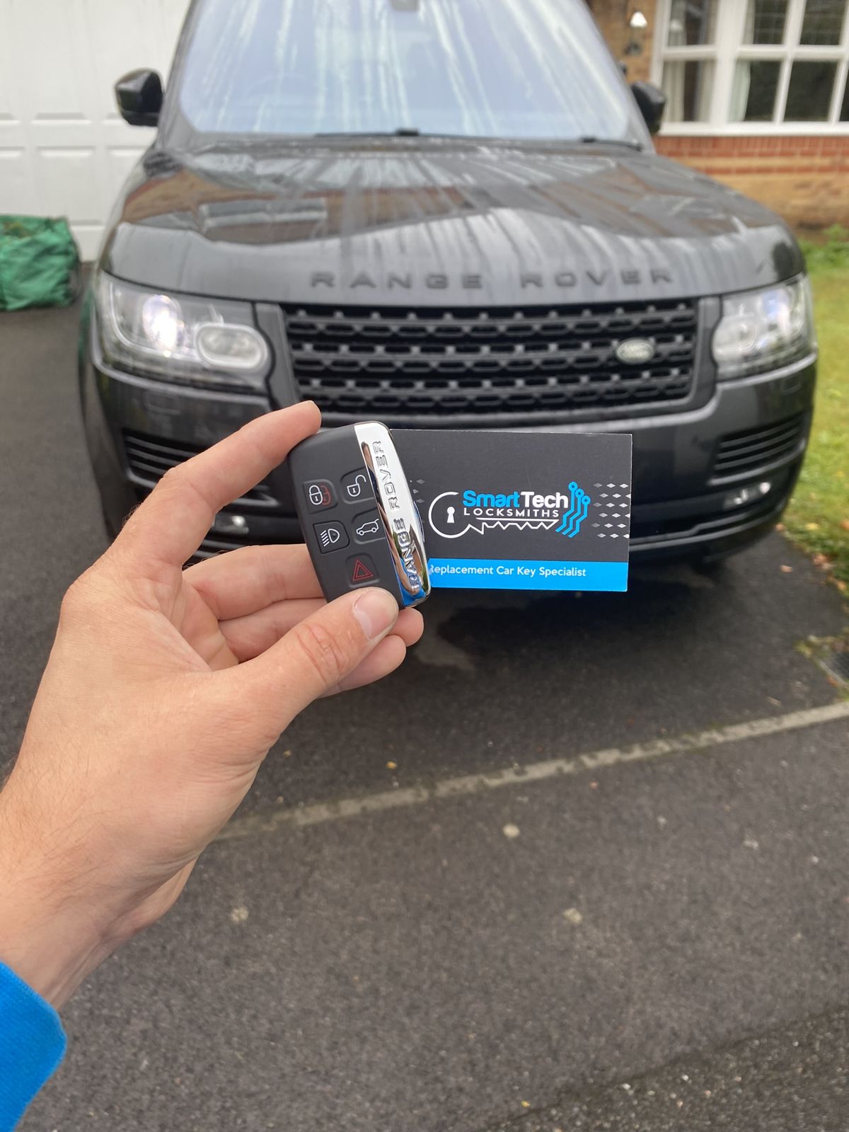 Range Rover Sport — Smart key programmed