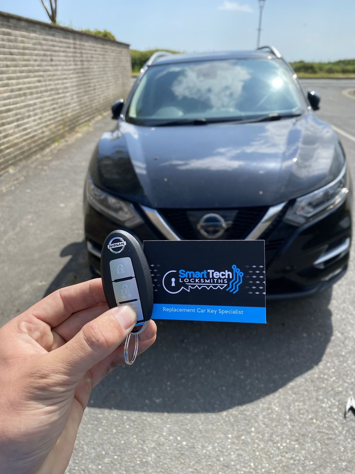 Nissan Qashqai — Smart key programmed