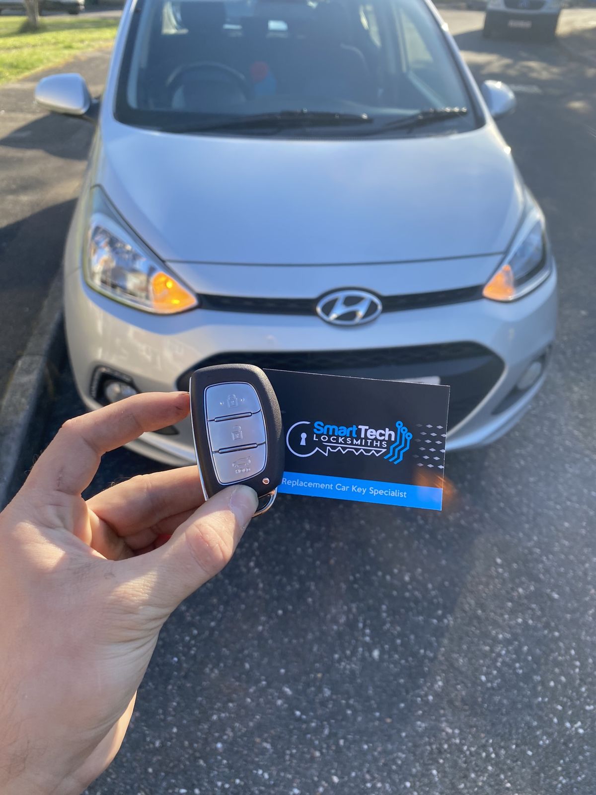 Hyundai i10 — Replacement remote key
