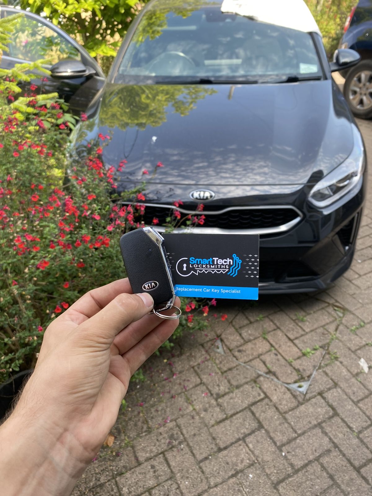 Kia XCeed — Smart key programmed