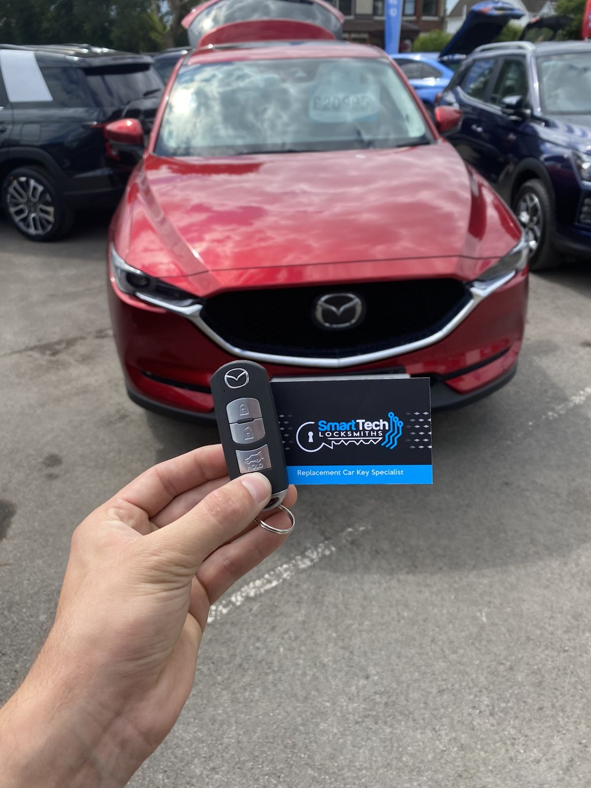 Mazda CX-5 — Spare smart key