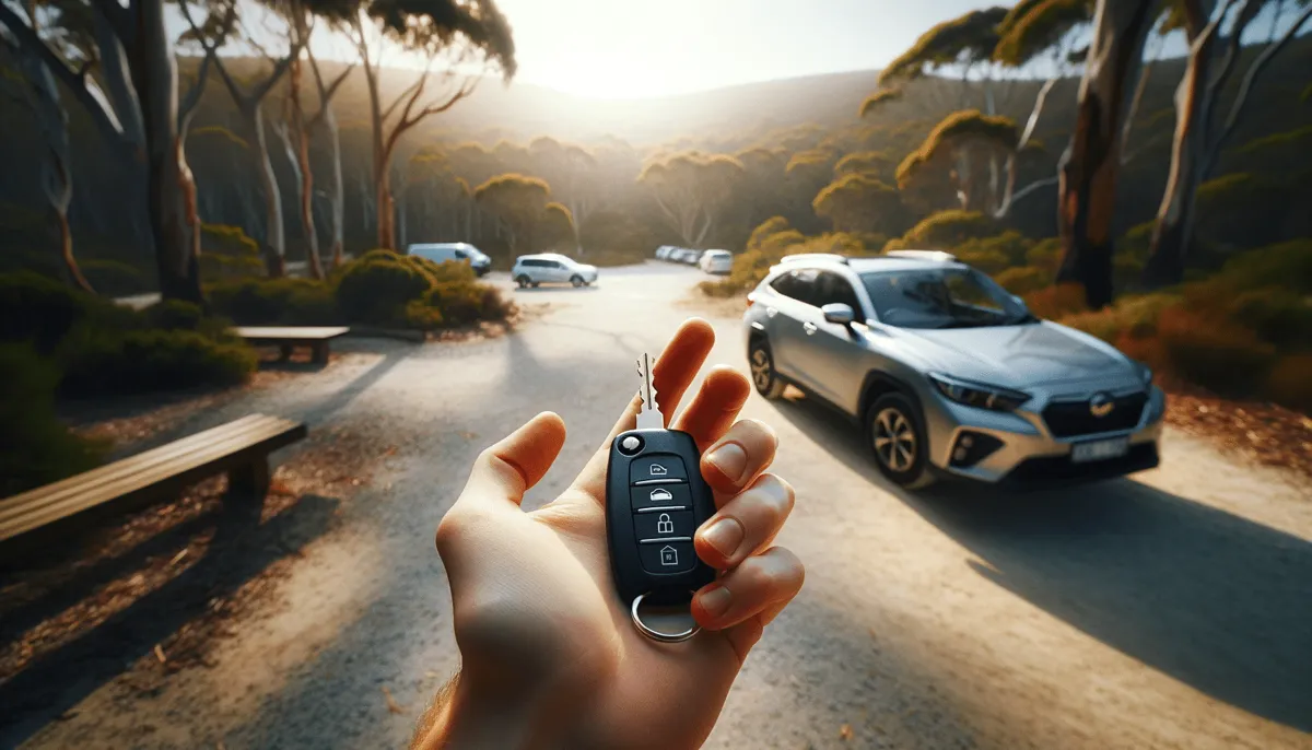 Car Key In Hand