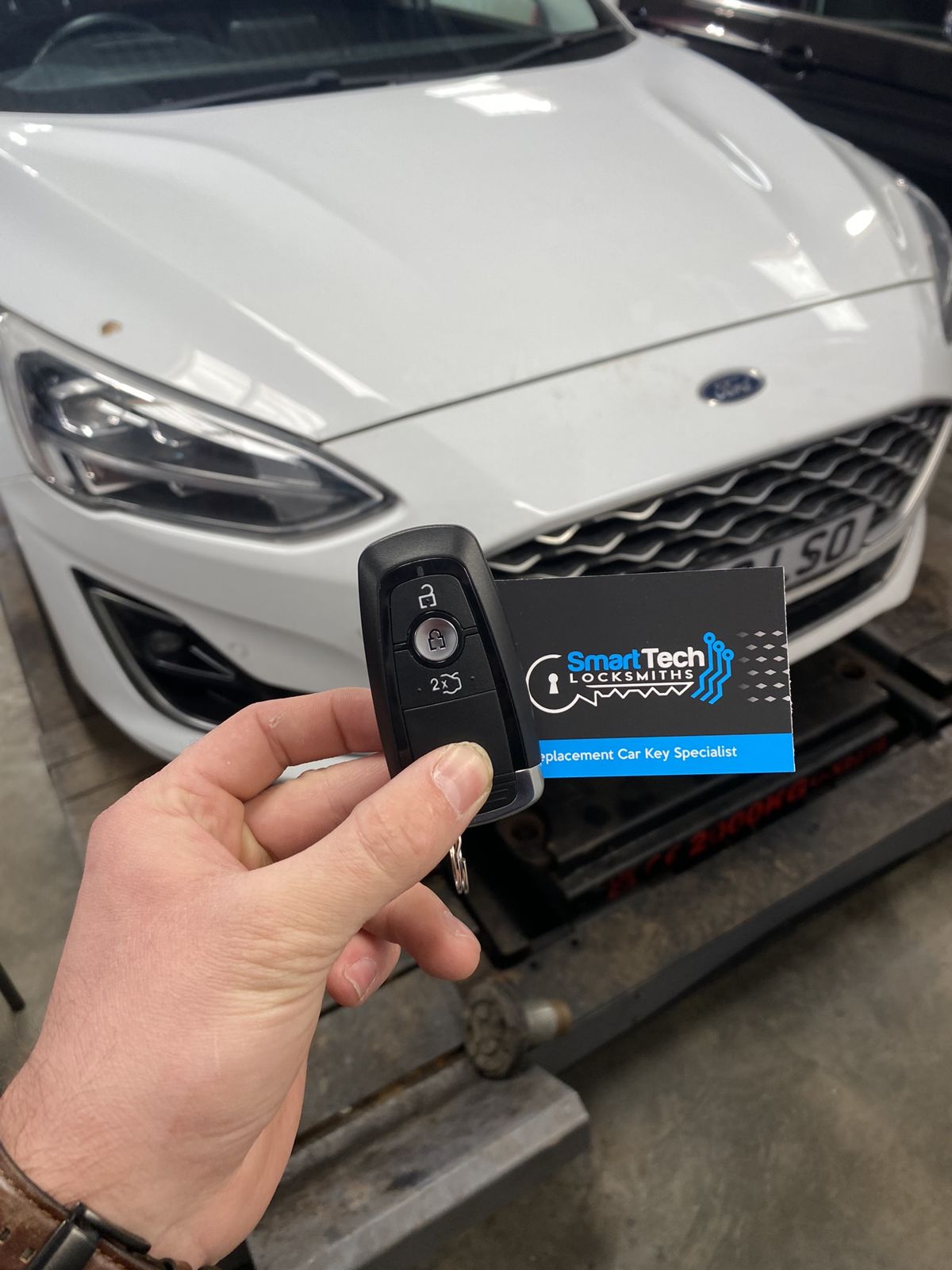 Ford Focus — Smart key programmed