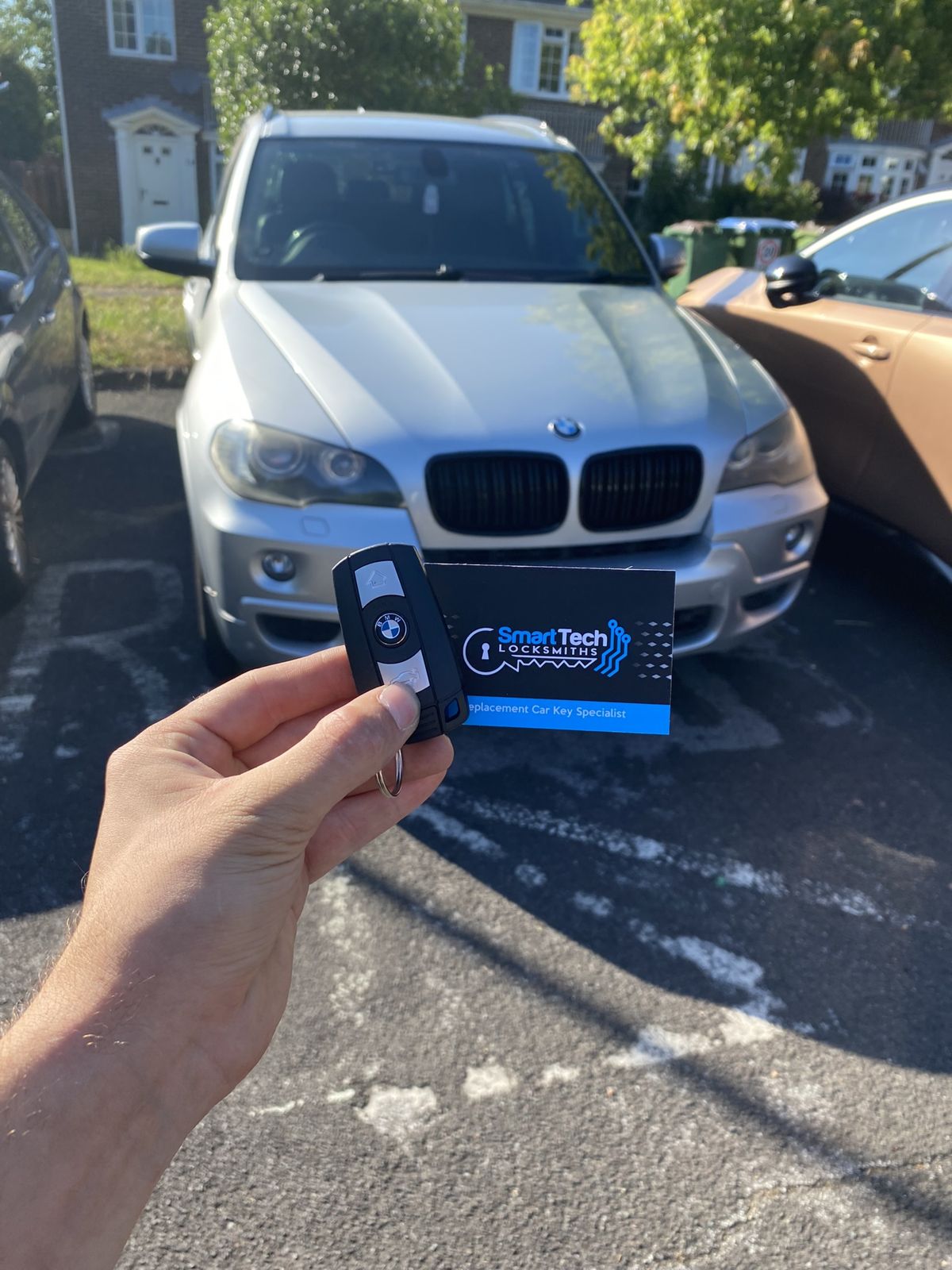 BMW X5 — Spare remote key