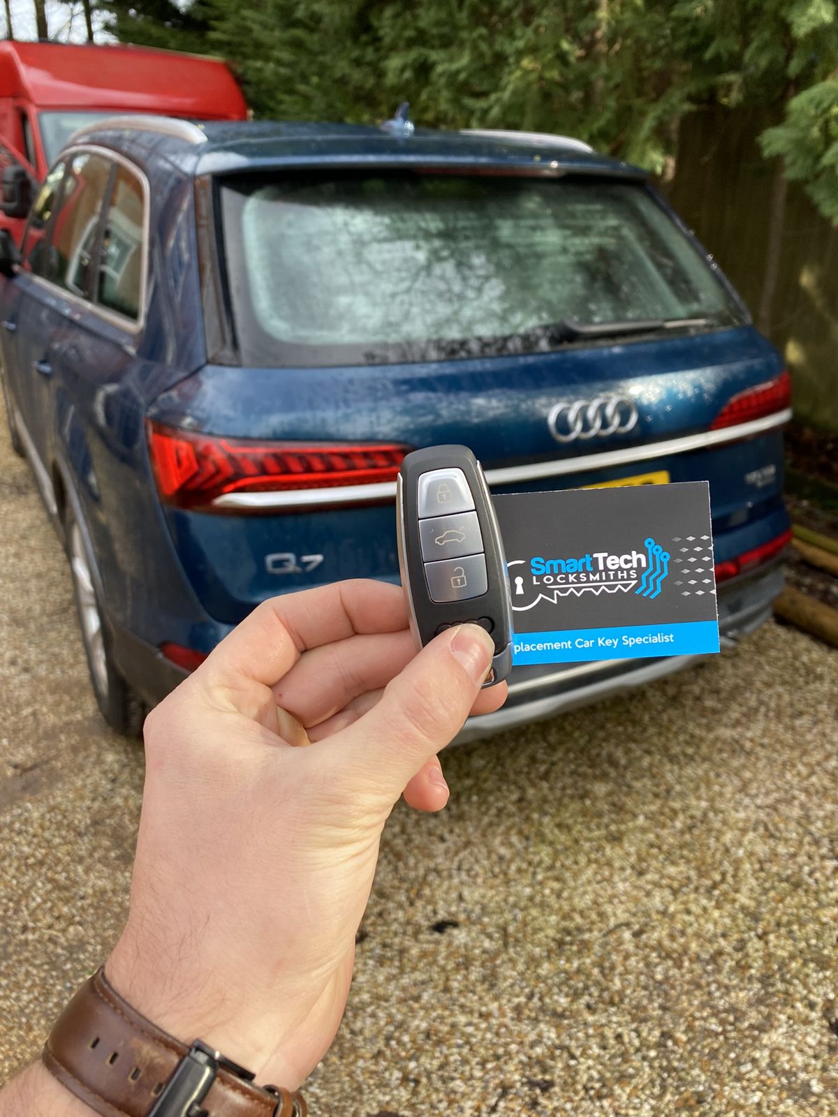 Audi Q3 — Spare smart key