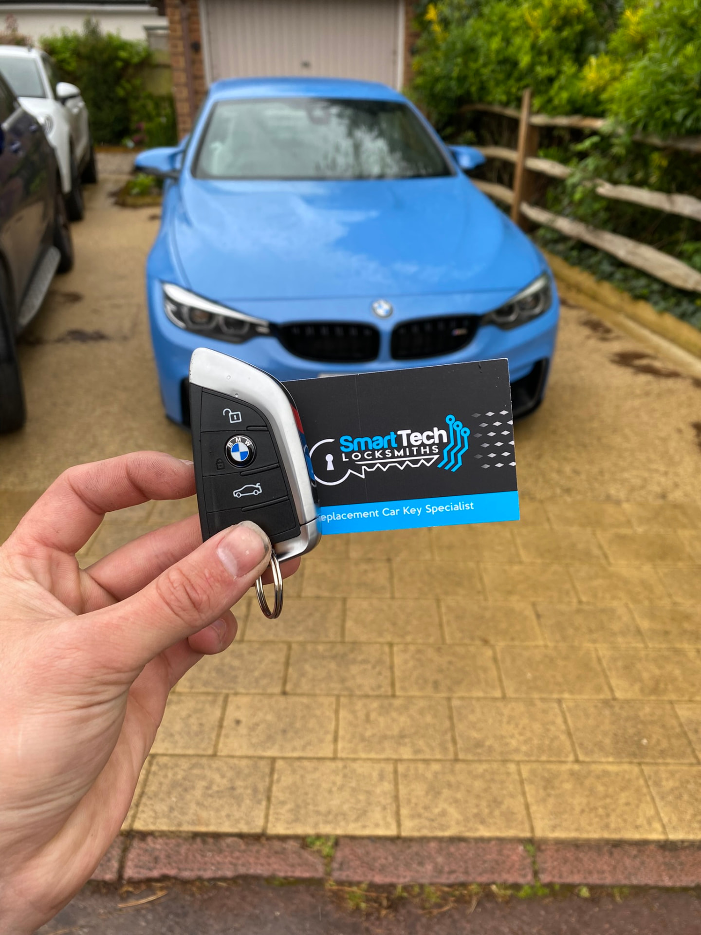 SmartTech replacement key work on a BMW