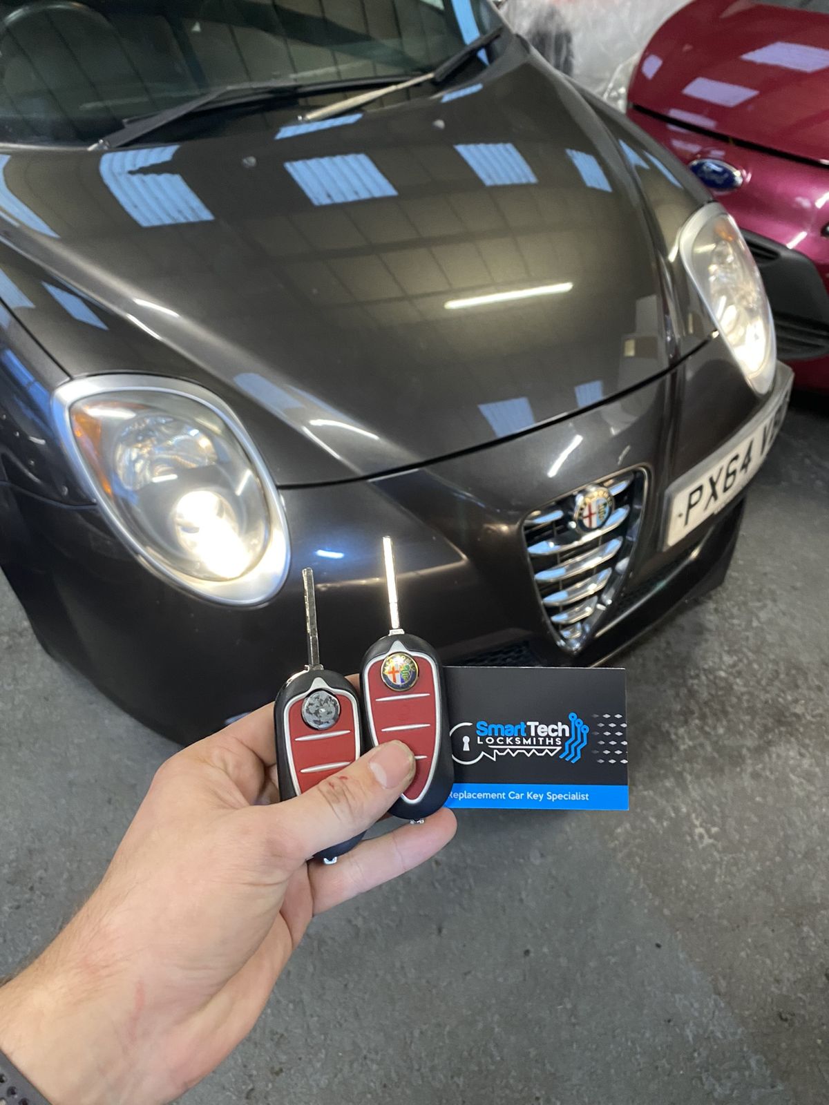 Alfa Romeo MiTo — Replacement flip key