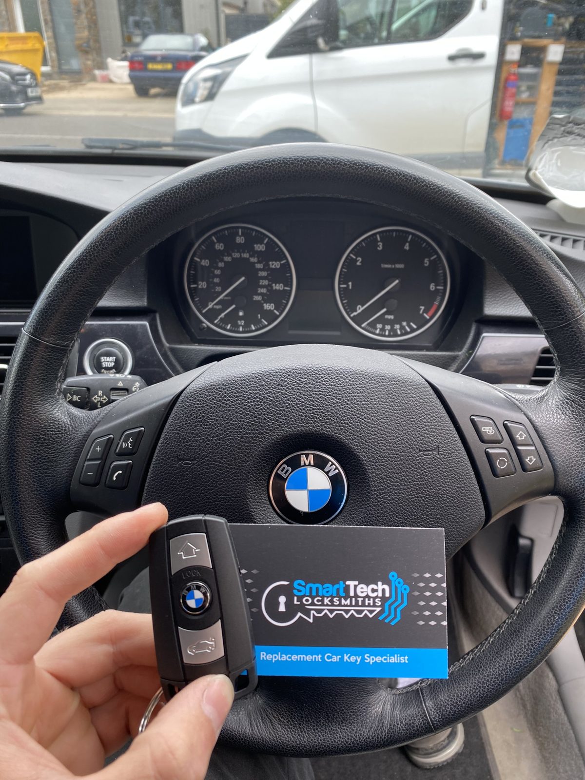 BMW — Smart key programmed